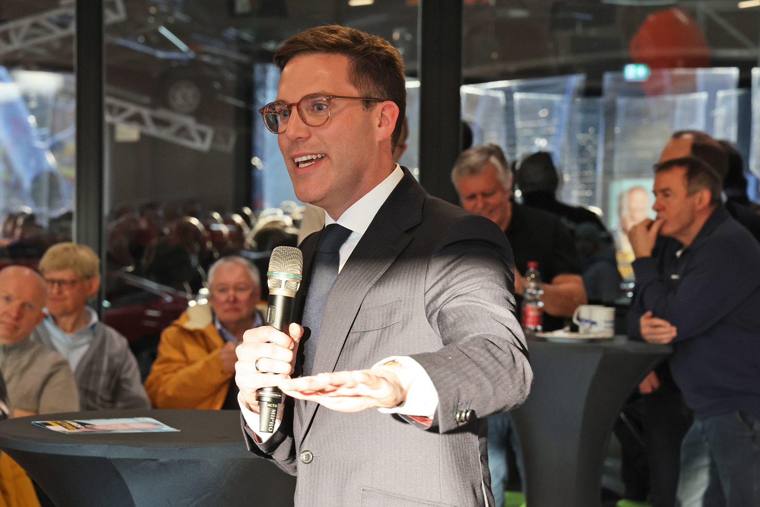 CDU-Spitzenkandidat Manuel Hagel (Foto: Busse)