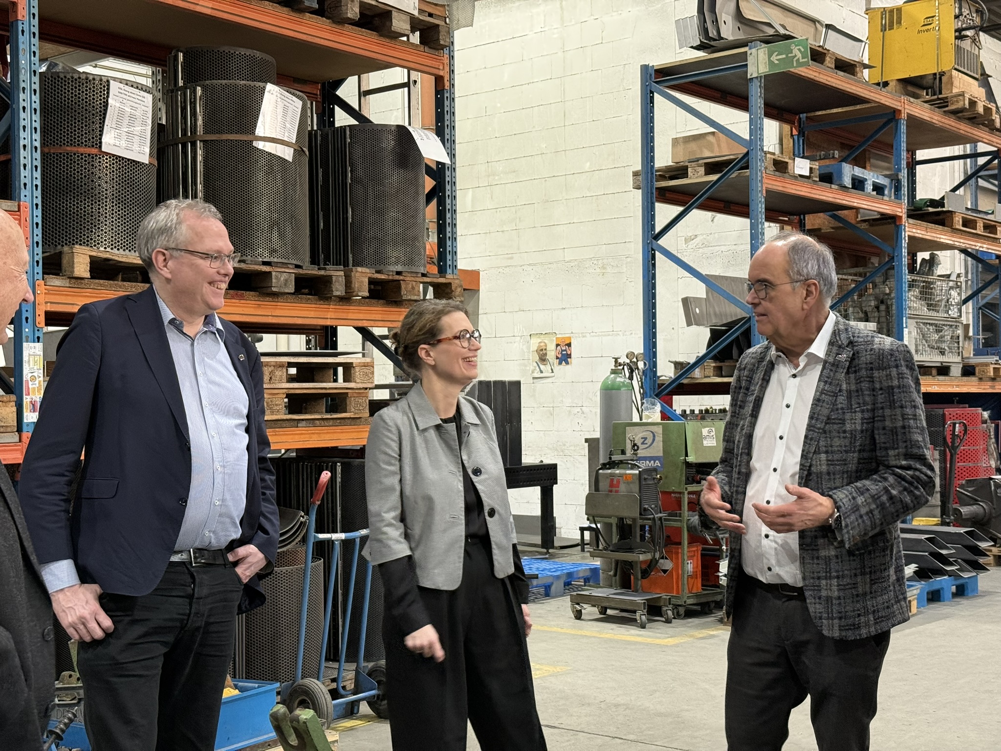 Dr. A. Sch�tte und Prof. A. Wechsler (Foto: Team Sch�tte) 